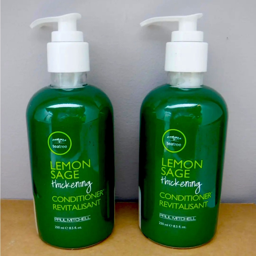 2 NEW BOTTLES Paul Mitchell Tea Tree Lemon Sage Conditioner